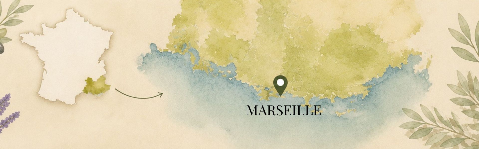 Carte de Marseille | Herboristerie Sensathé